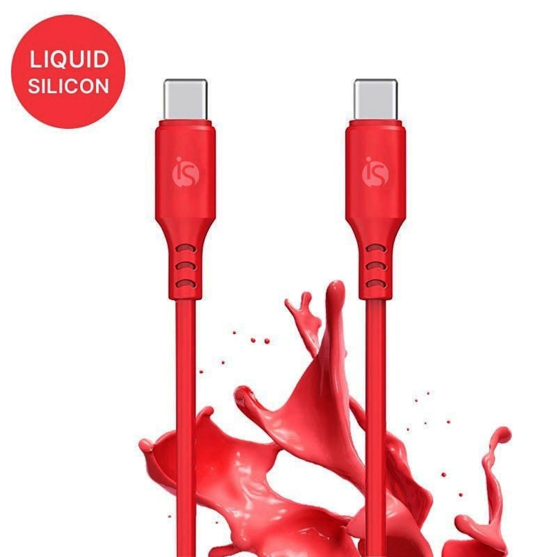 Câble en silicone liquide USB‑C - USB‑C