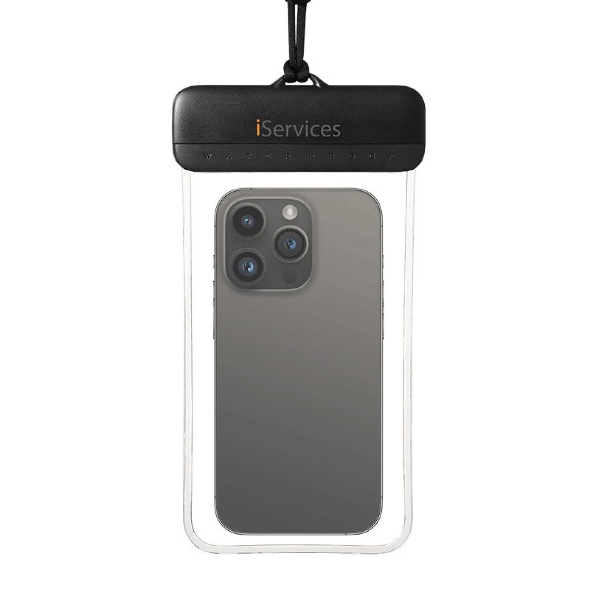 Pochette Étanche pour Smartphone Noire Arrière