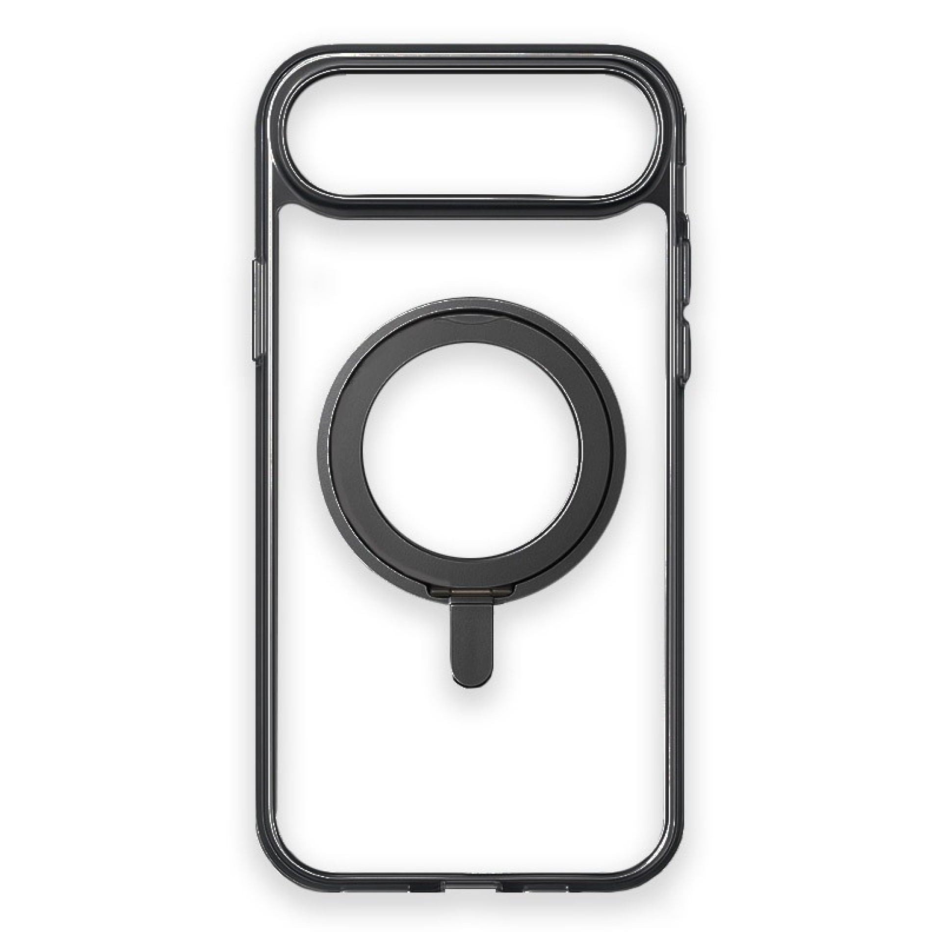 Coque pour iPhone avec Ring Holder Air Titane