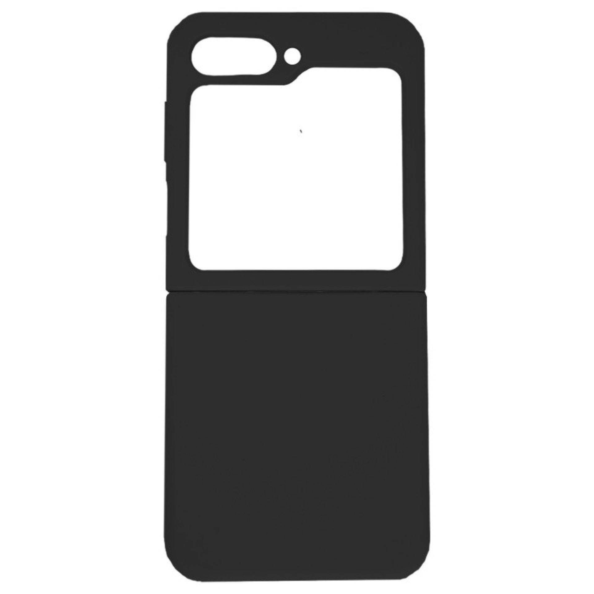 Coque Silicone Samsung Noir Z Flip 6