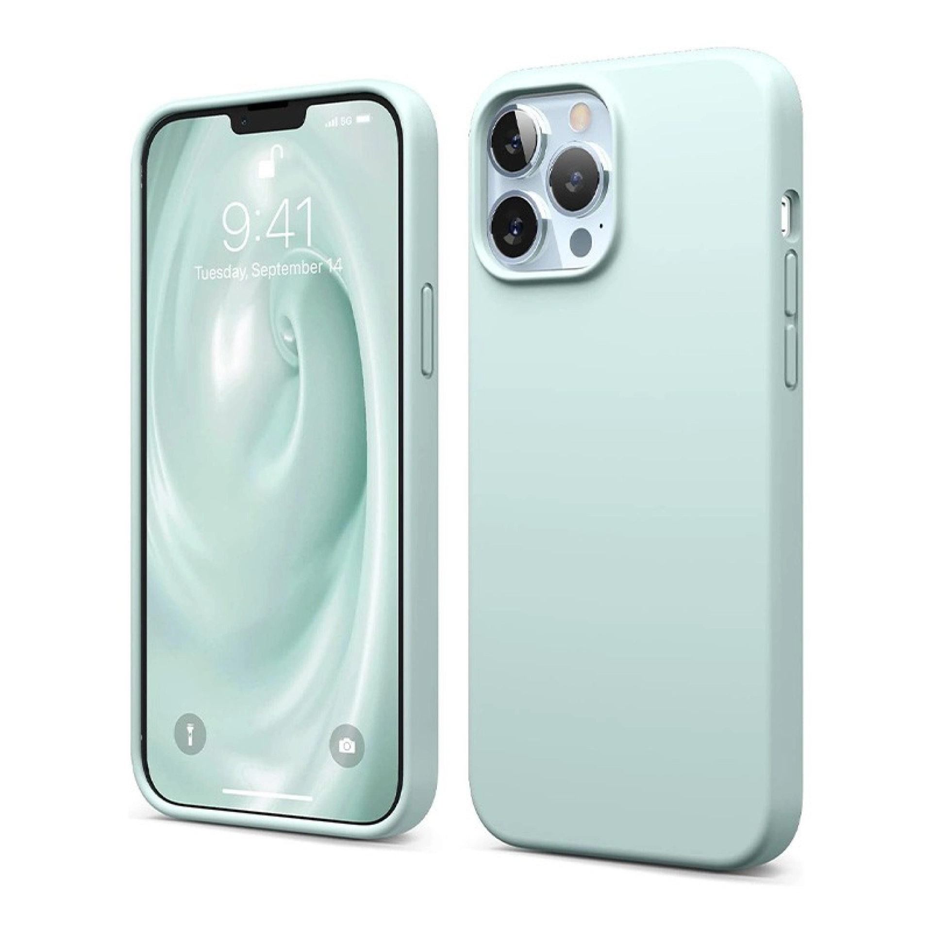 Coque en Silicone Liquide Magsafe pour iPhone