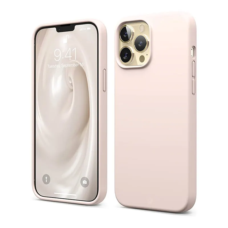 Coque en Silicone Liquide Magsafe pour iPhone
