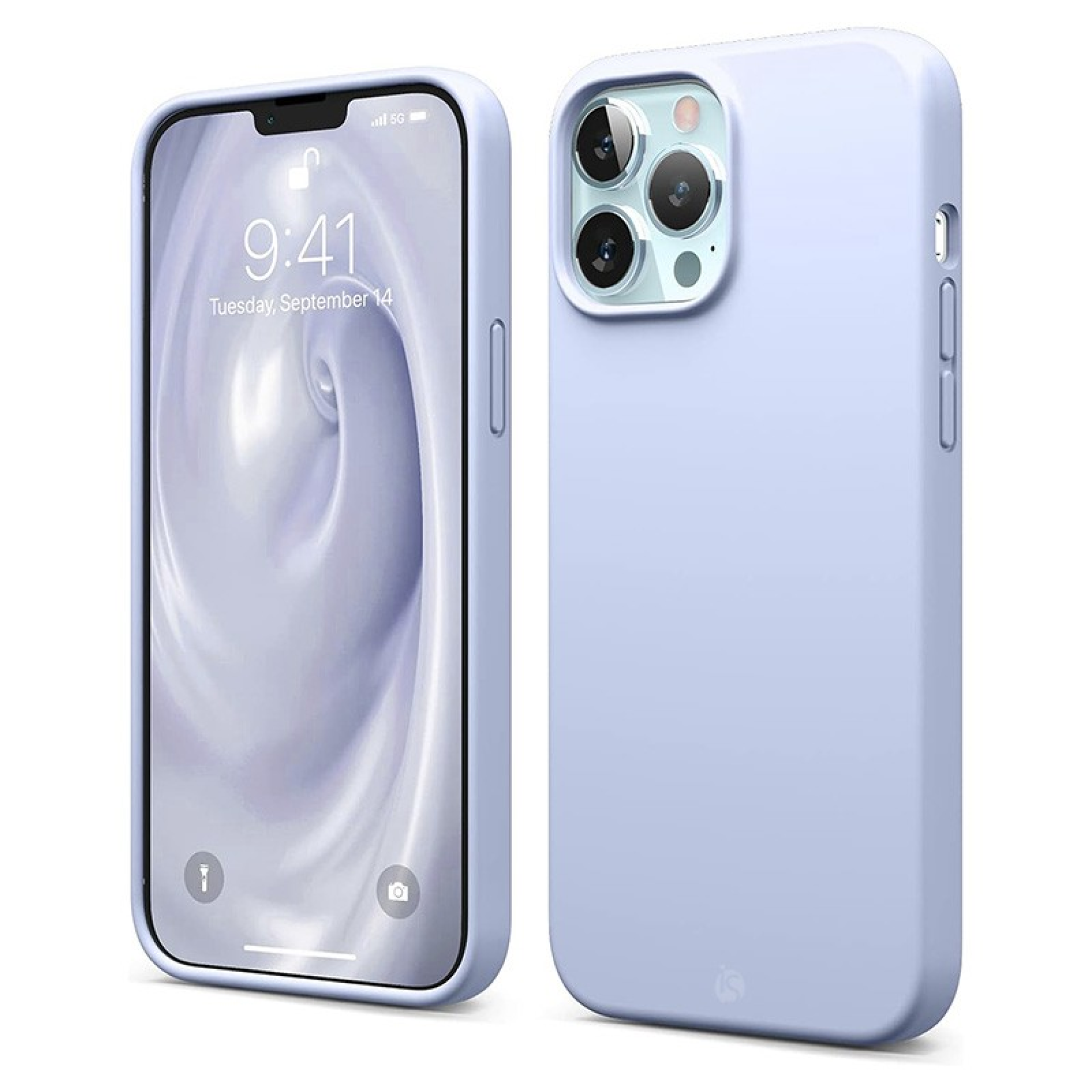 Coque en Silicone Liquide Magsafe pour iPhone 14 Pro Max Lavande
