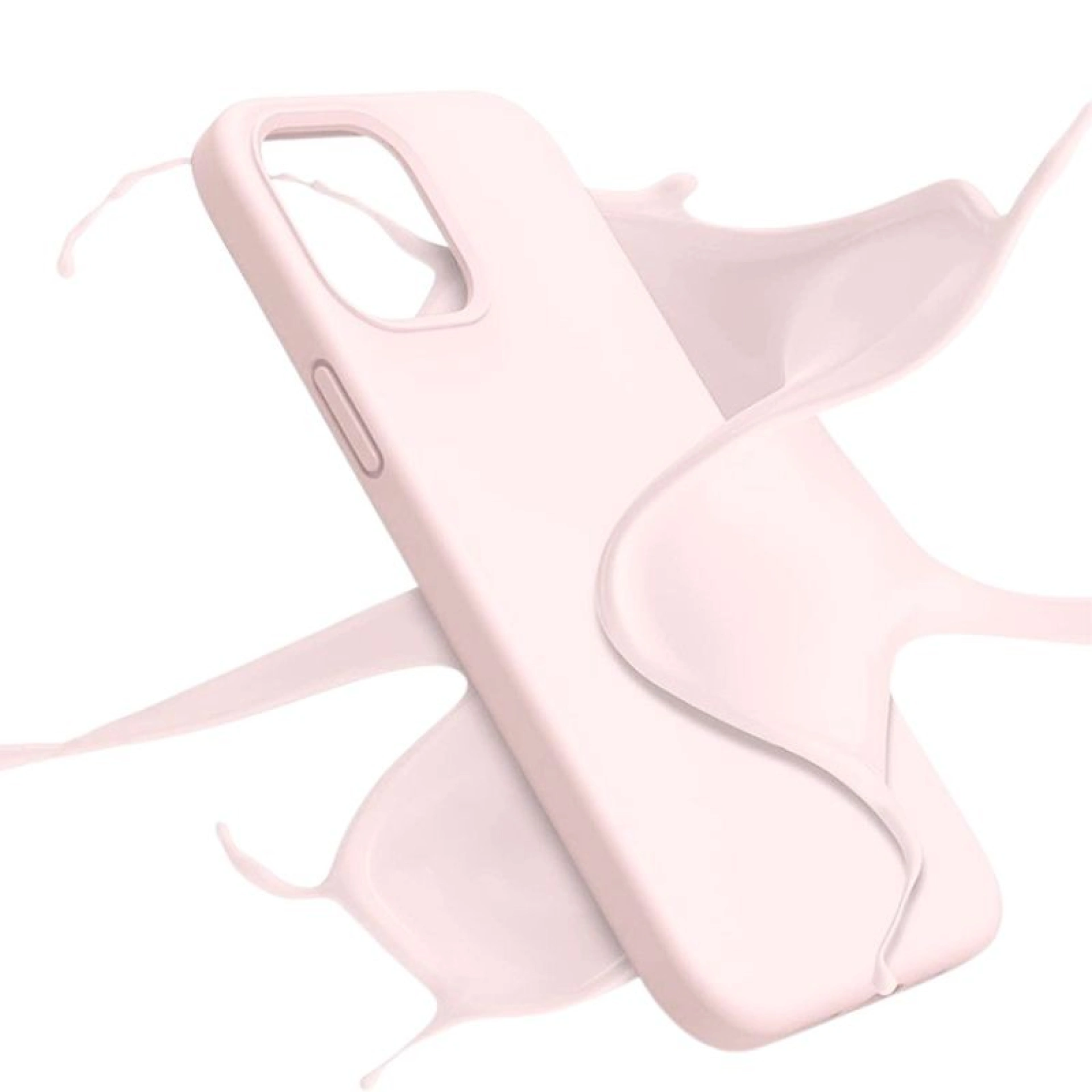 Coque en Silicone Liquide Magsafe pour iPhone