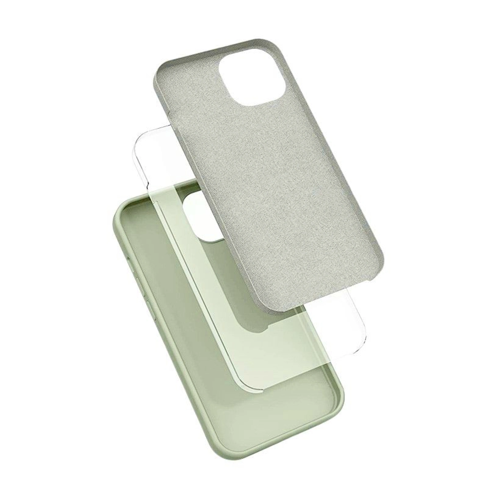 Coque en Silicone Liquide Magsafe pour iPhone