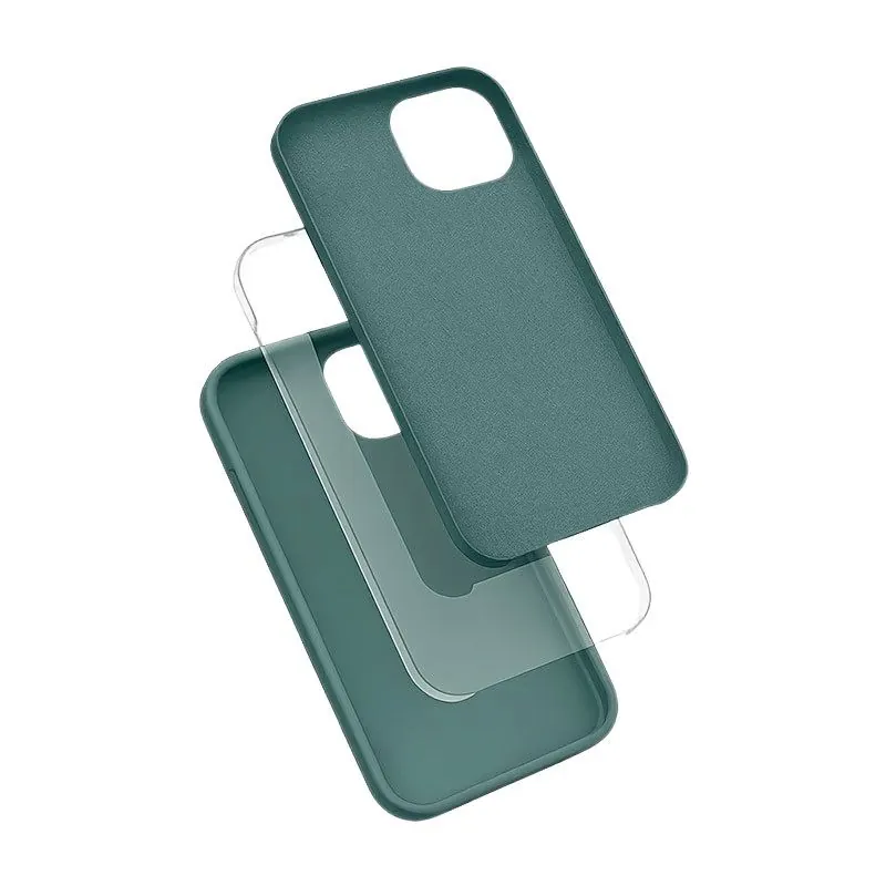 Coque en Silicone Liquide Magsafe pour iPhone