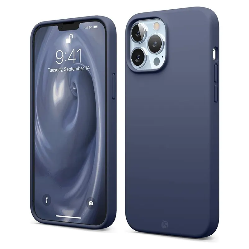 Coque en Silicone Liquide Magsafe pour iPhone