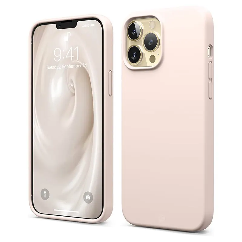 Coque en Silicone Liquide Magsafe pour iPhone