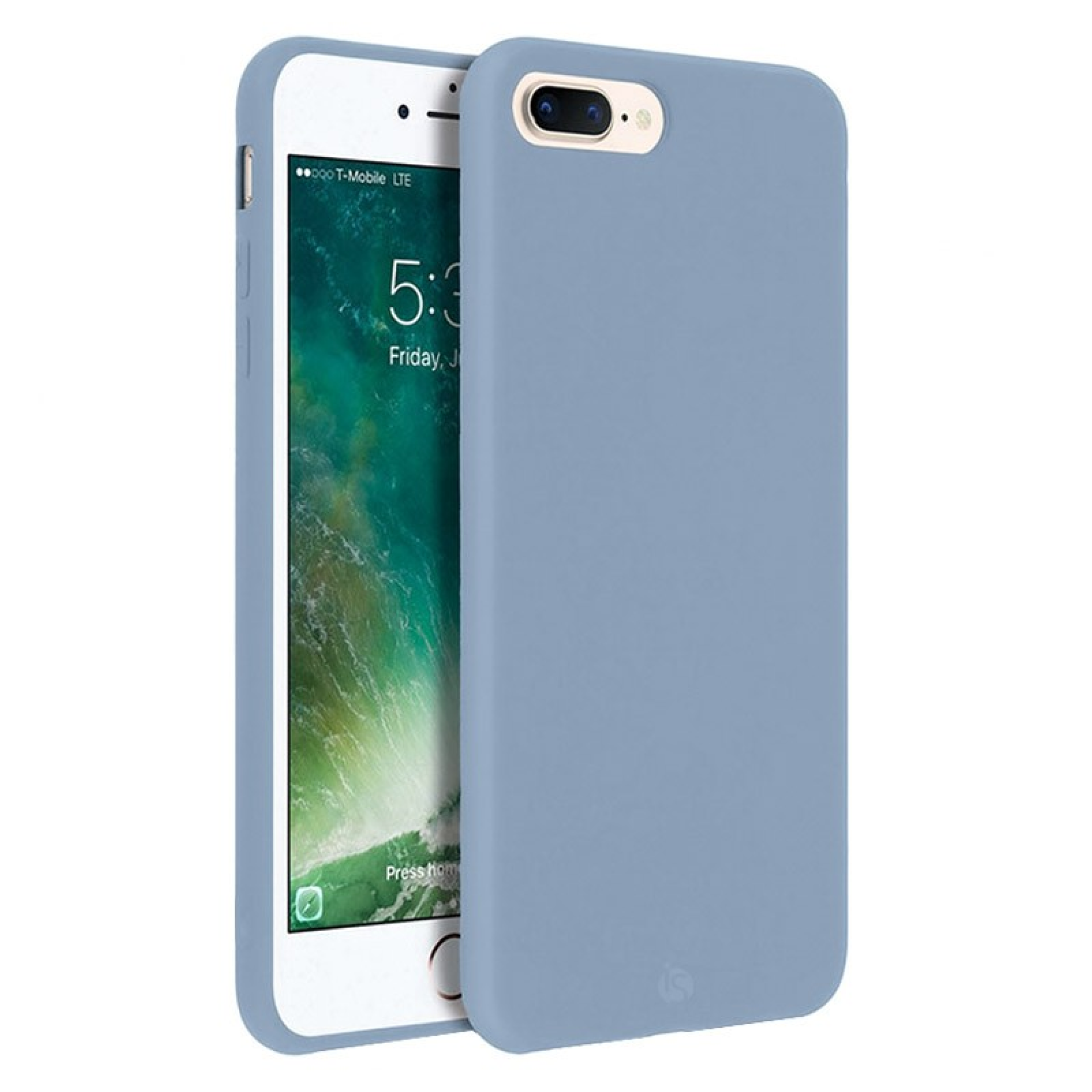 Coque en Silicone Liquide Magsafe pour iPhone 8 Plus Lavande