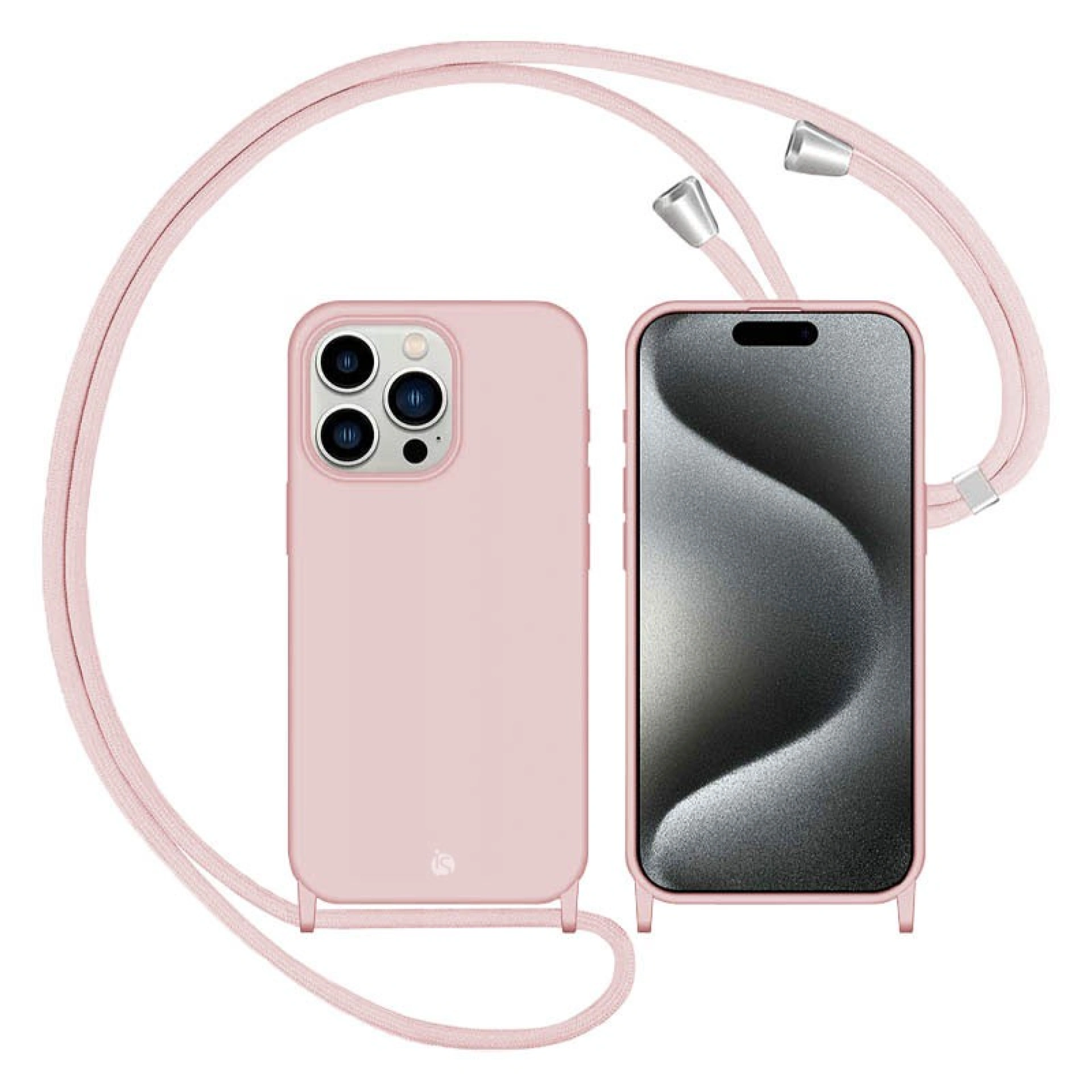 Coque avec Cordon iPhone 16 Pro Sable