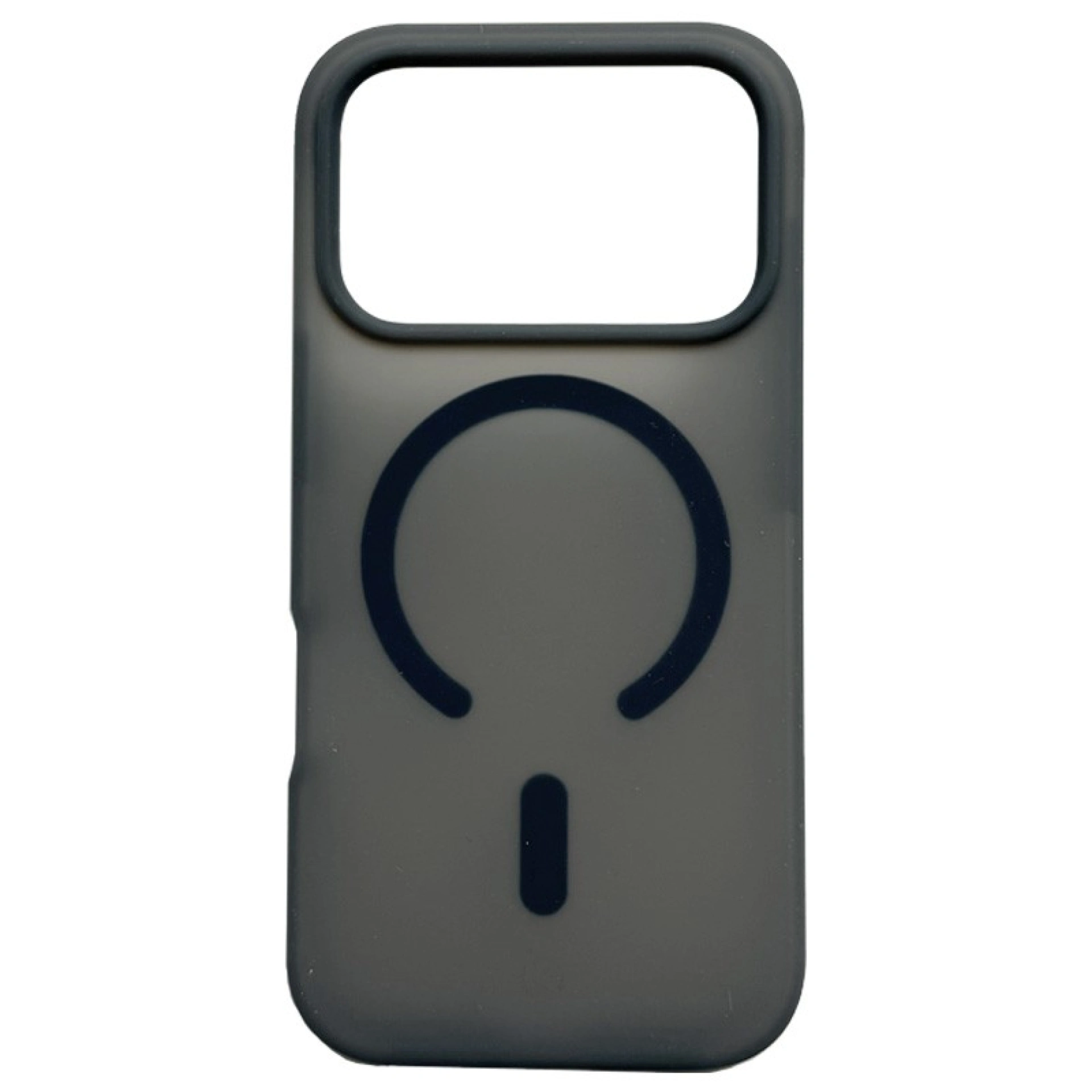 Coque Transparente Colorée MagSafe iPhone 17 Pro Max Noir