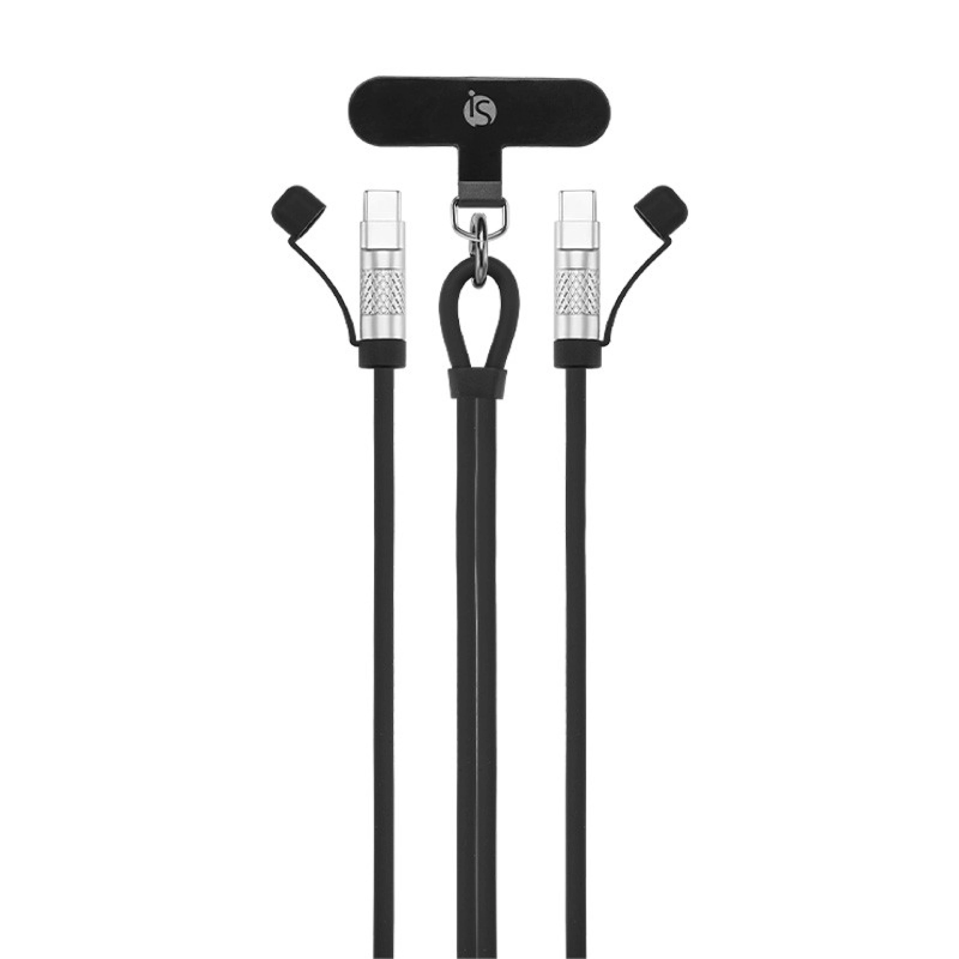 Cordon en silicone avec USB-C pour téléphone