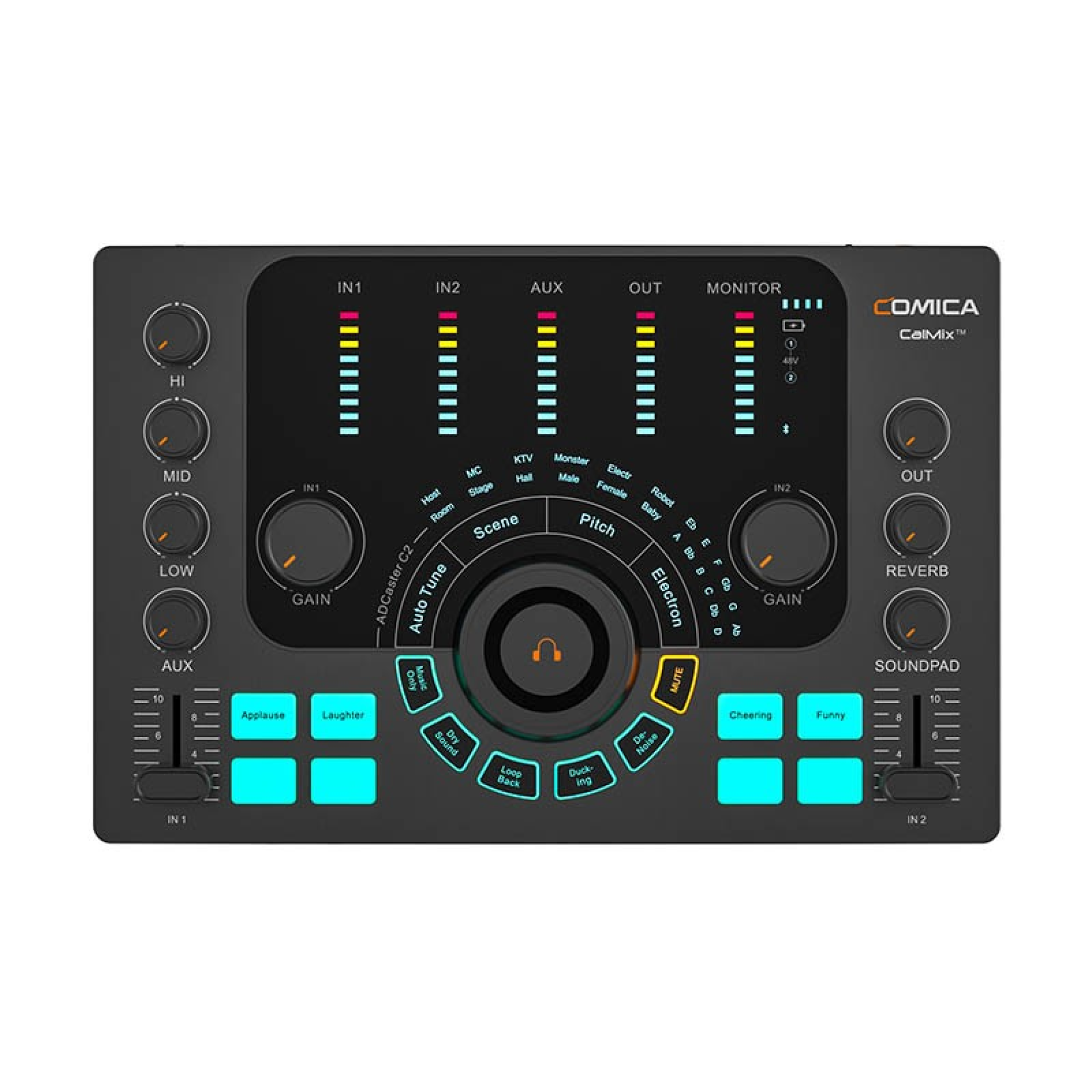 Interface audio ADCaster C2 Comica