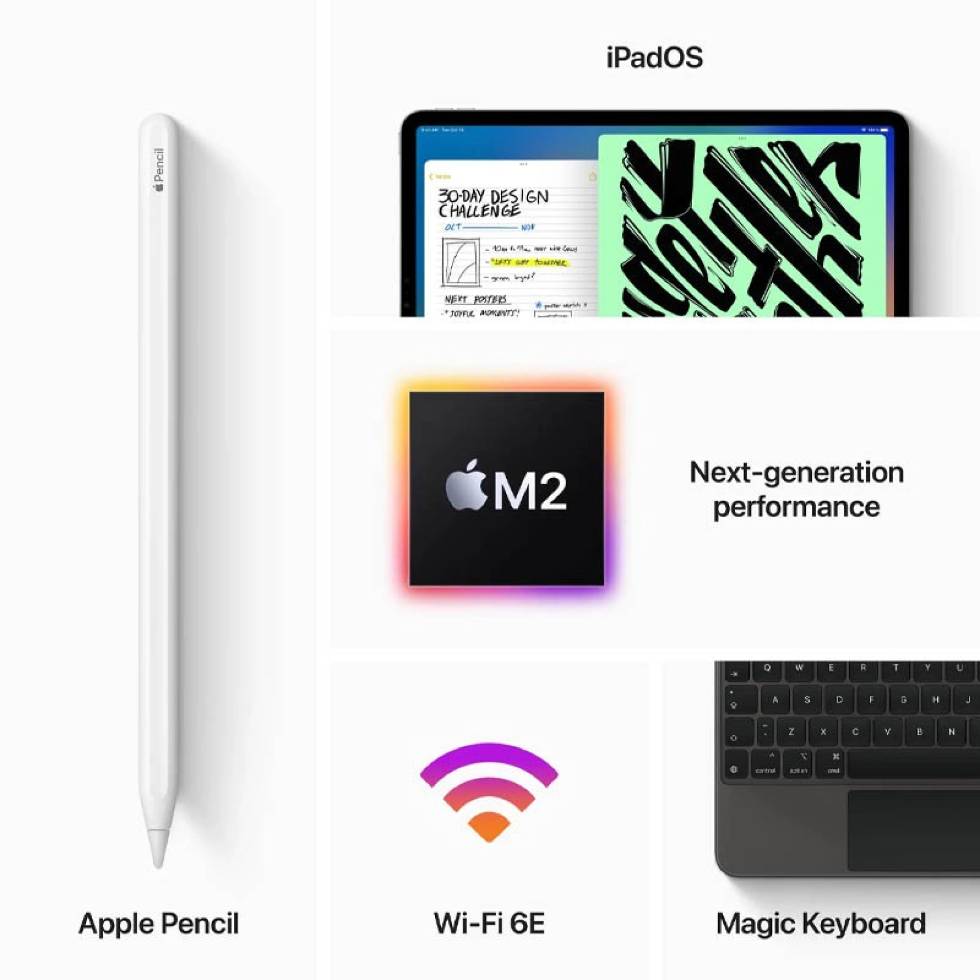 iPad Pro 12,9" 2022 (6e génération)