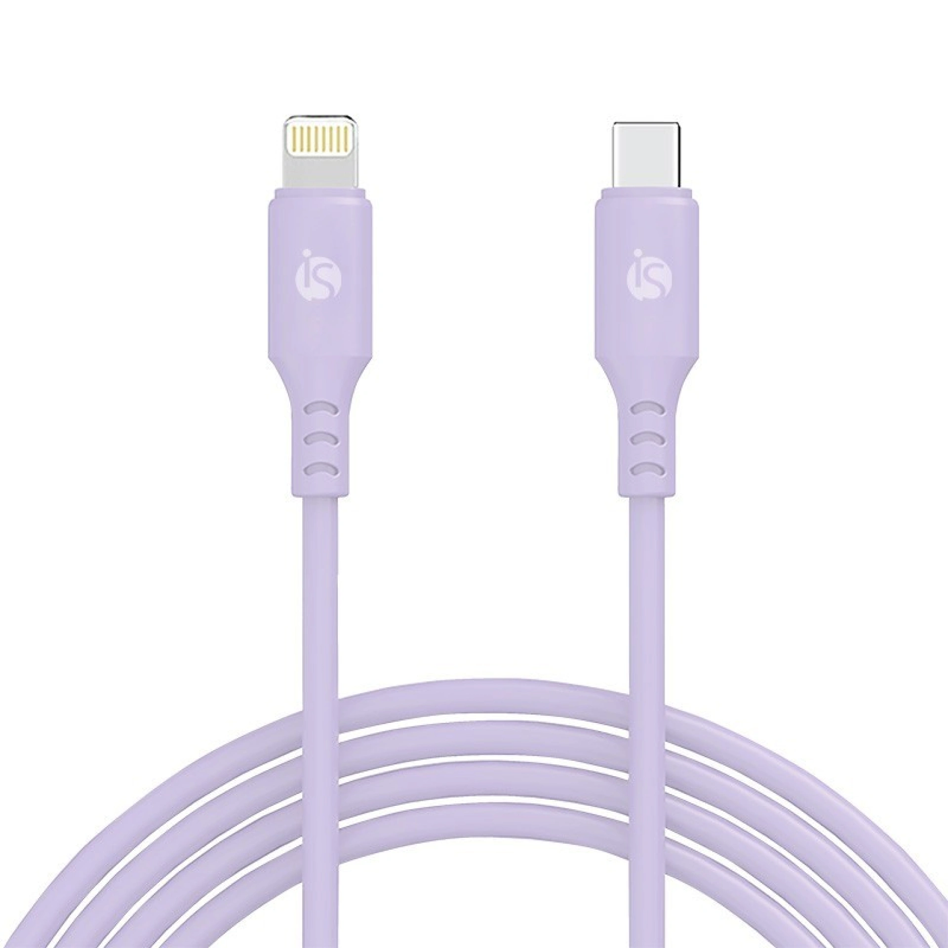Câble Silicone USB-C - Lightning 1 m Lavanda