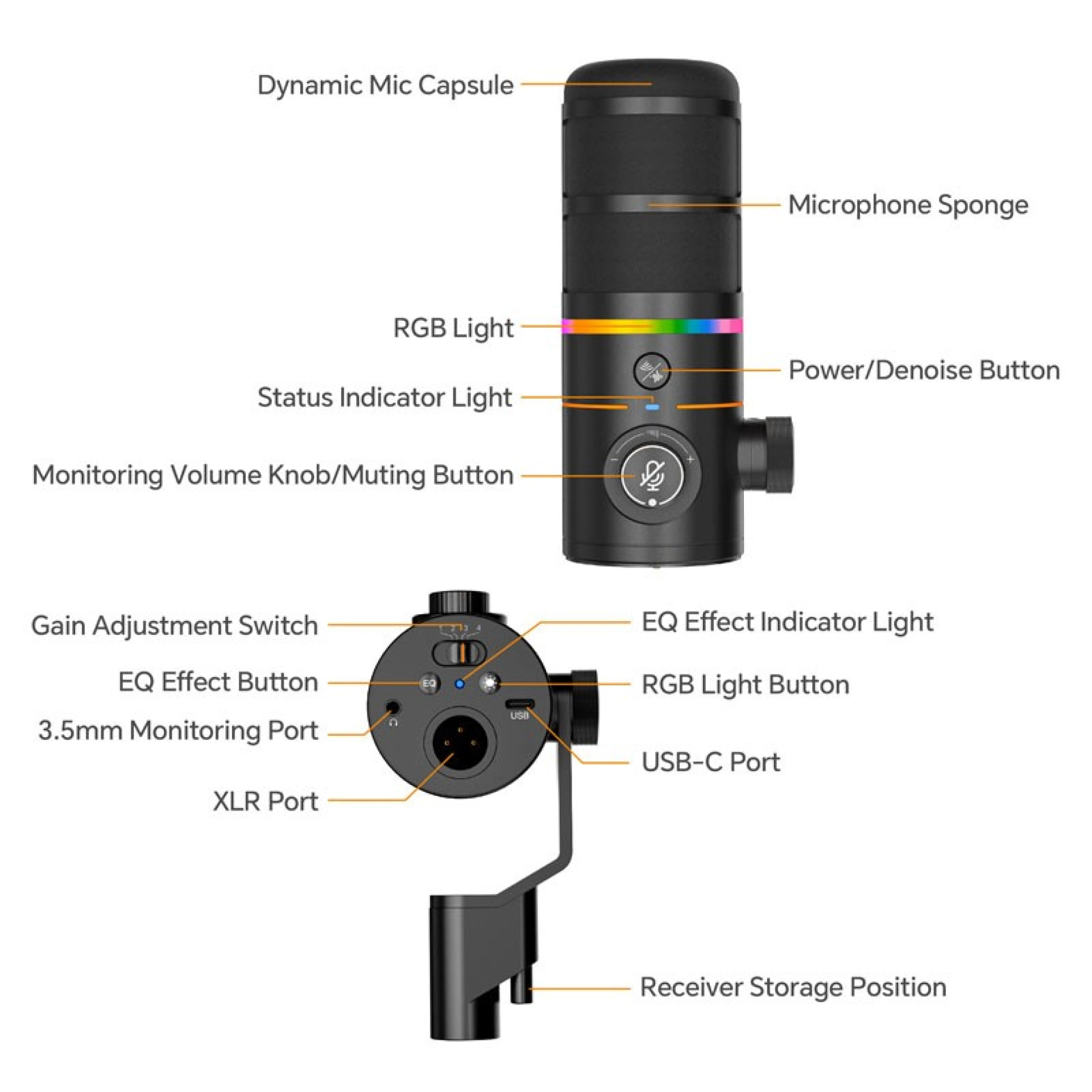 Microphone de studio EJoy D10 PRO iServices