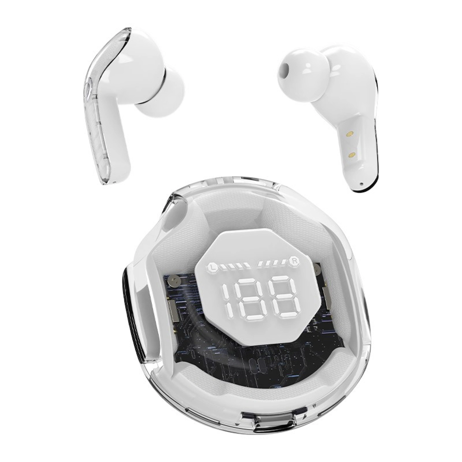 Earpods Bluettoh Neon Snow