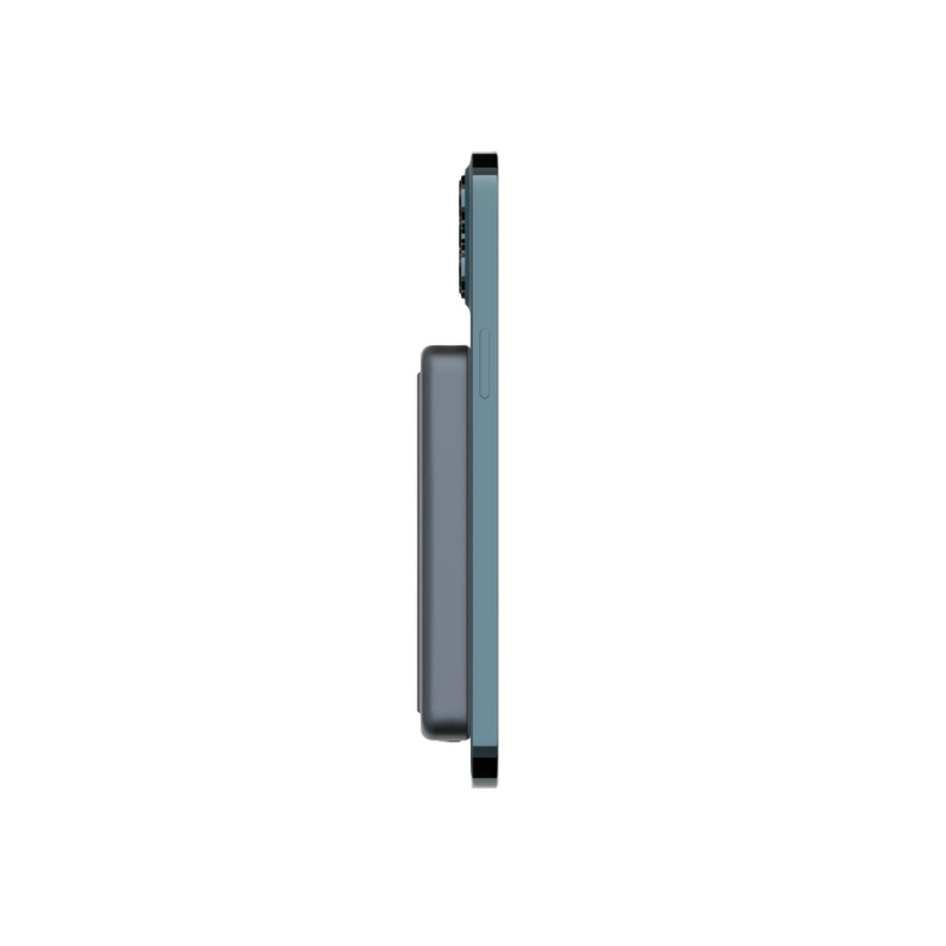 Batterie Externe 5000 mah Métallique côté