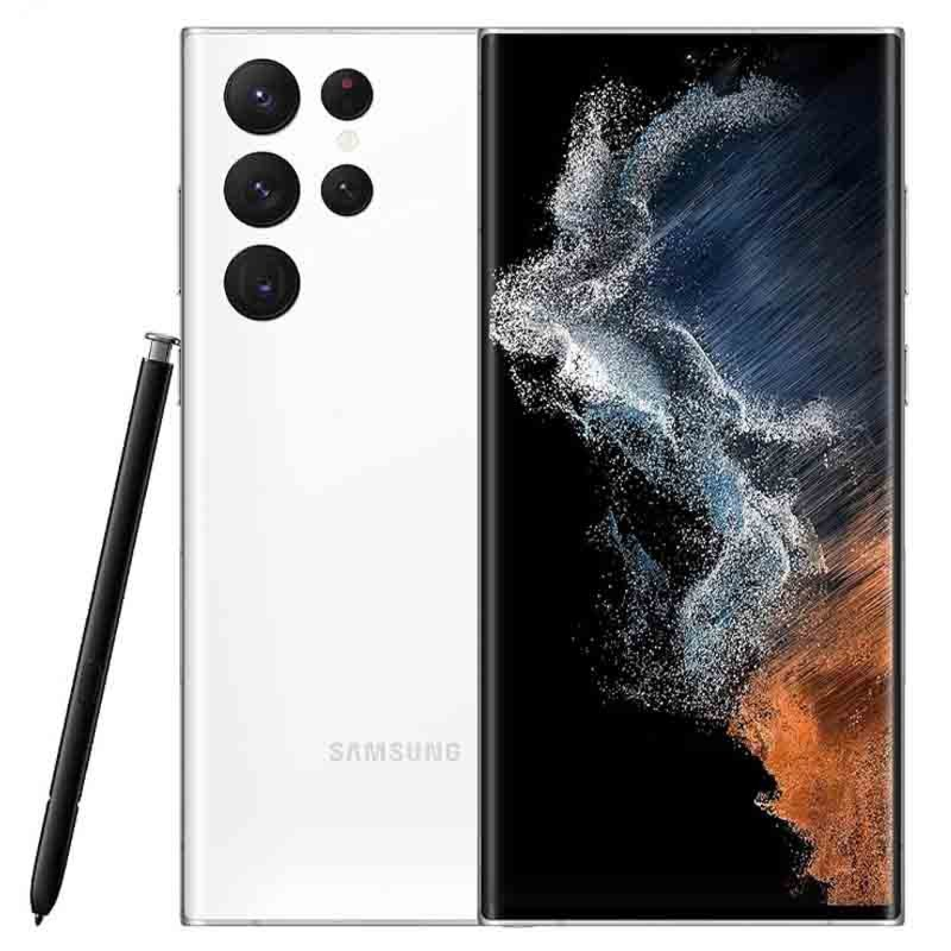 Samsung Galaxy S22 Ultra 128 Go 8 Go Blanc Excellent