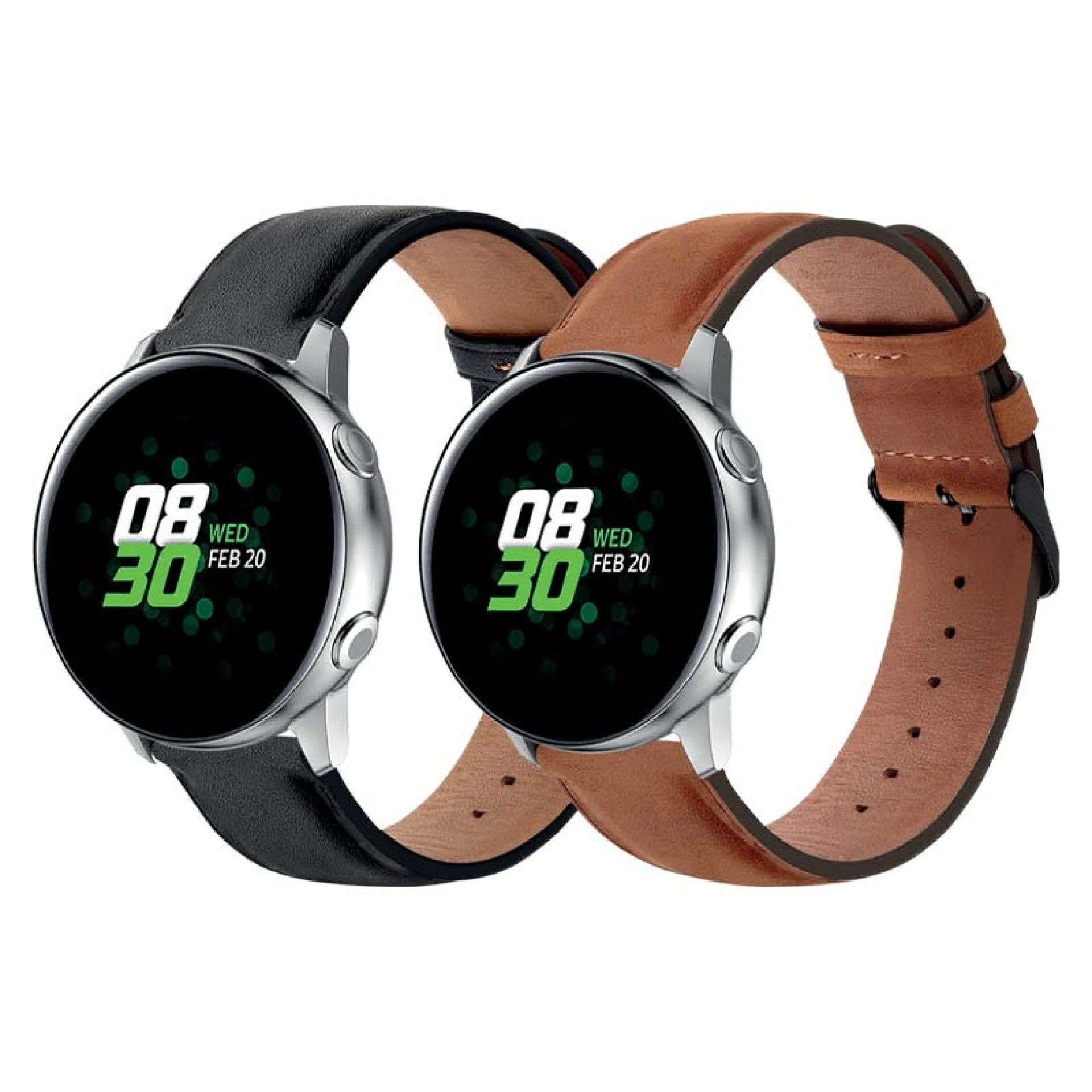 Bracelet Montre Connectée Cuir