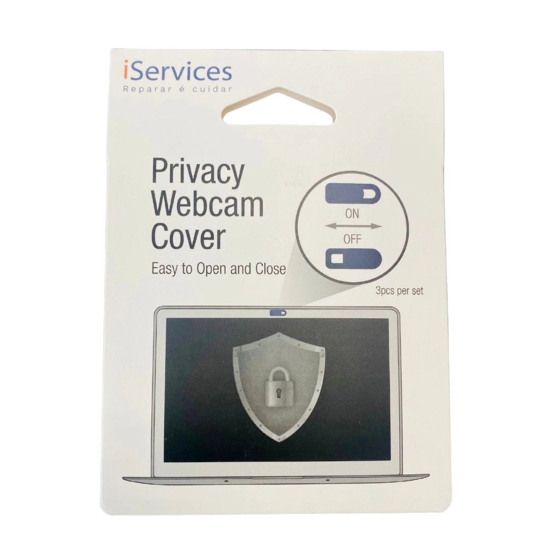 Cache pour Webcam dans l'emballage