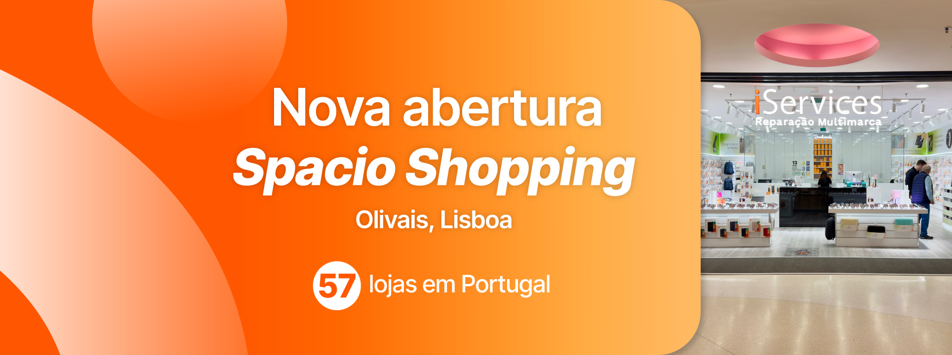 Spacio Shopping dispose déjà d'une boutique iServices