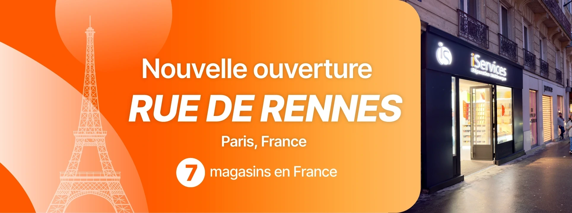 iServices ouvre une boutique rue de Rennes