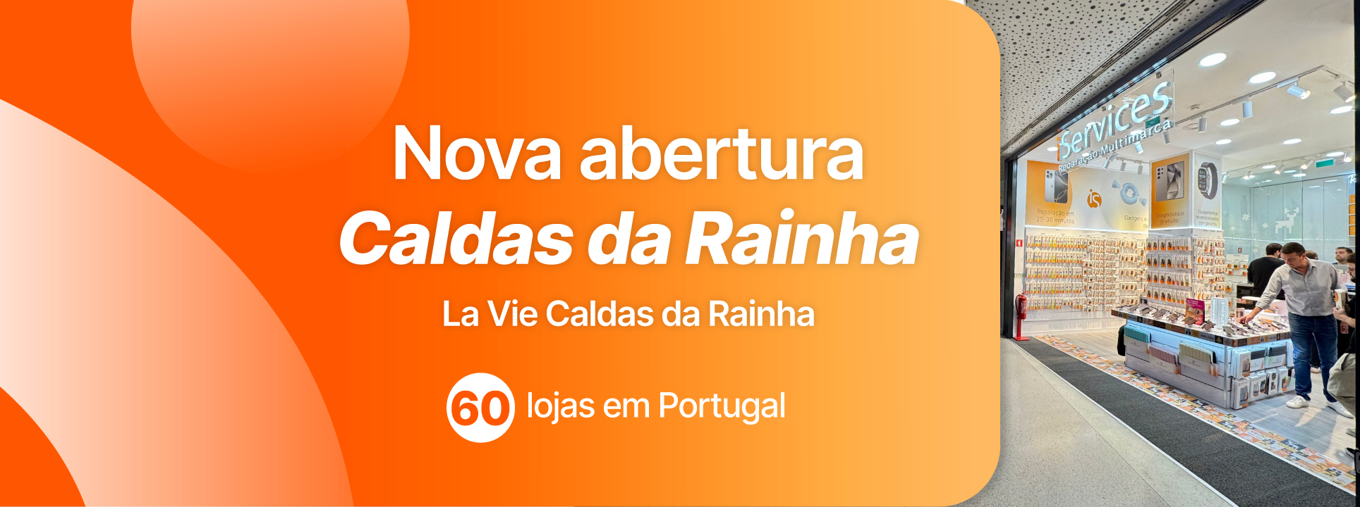iServices ouvre un magasin à Caldas da Rainha