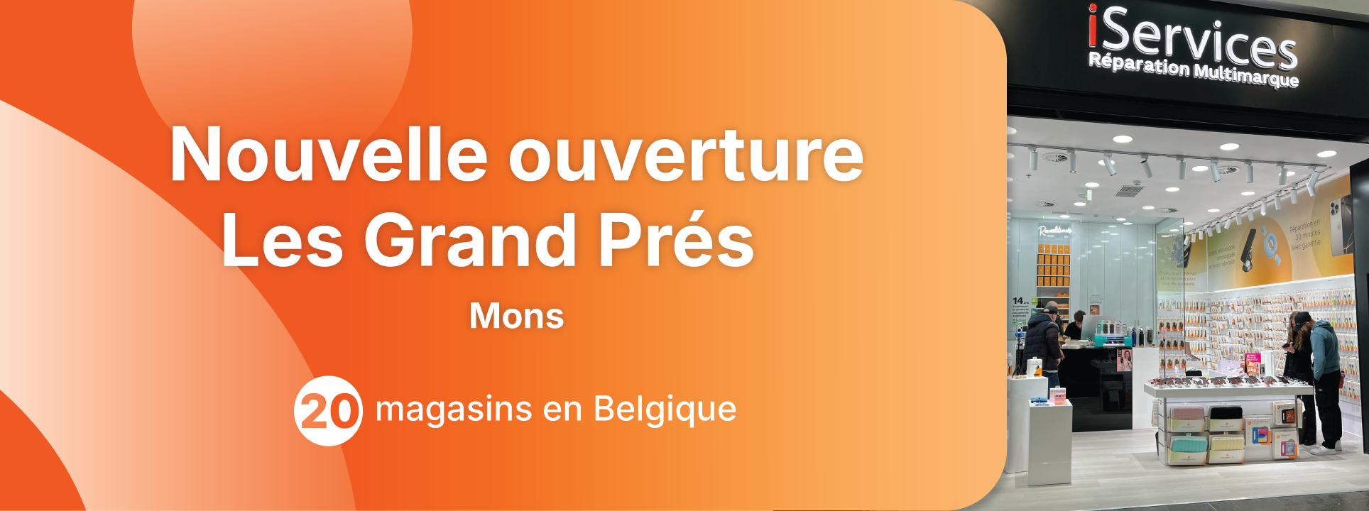 iServices ouvre son 20ème magasin en Belgique