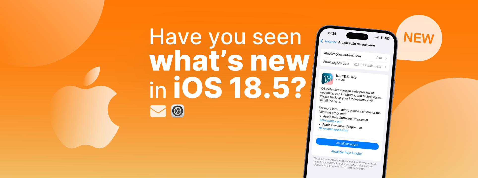 Découvrez les nouveautés d'iOS 18.5