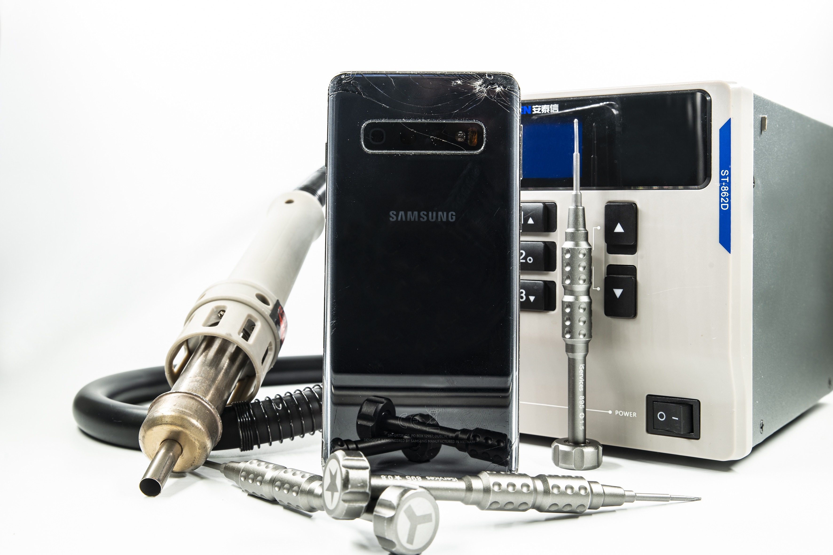 J'ai cassé la caméra arrière de mon Smartphone !