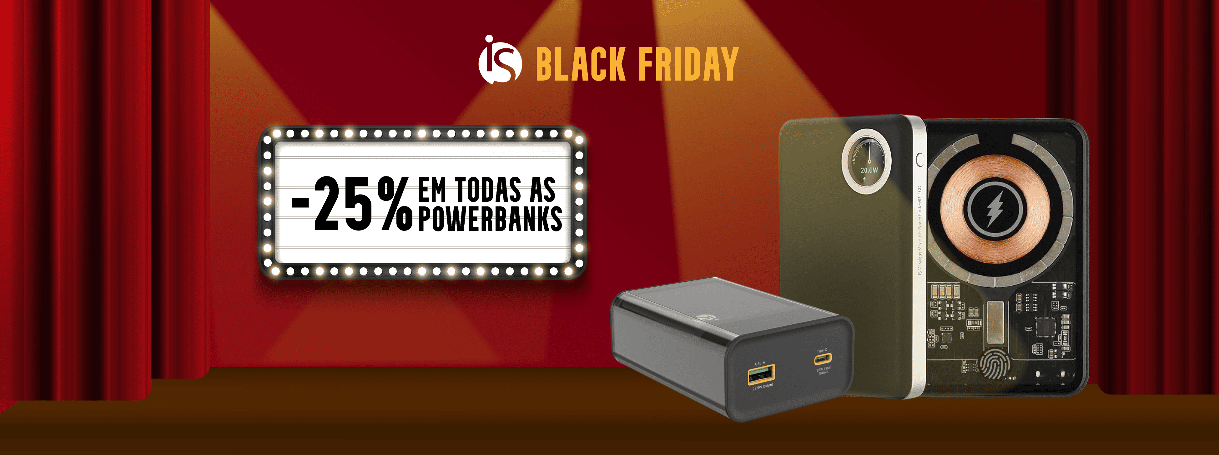 Black Friday iServices : réduction sur les Batterie Externe