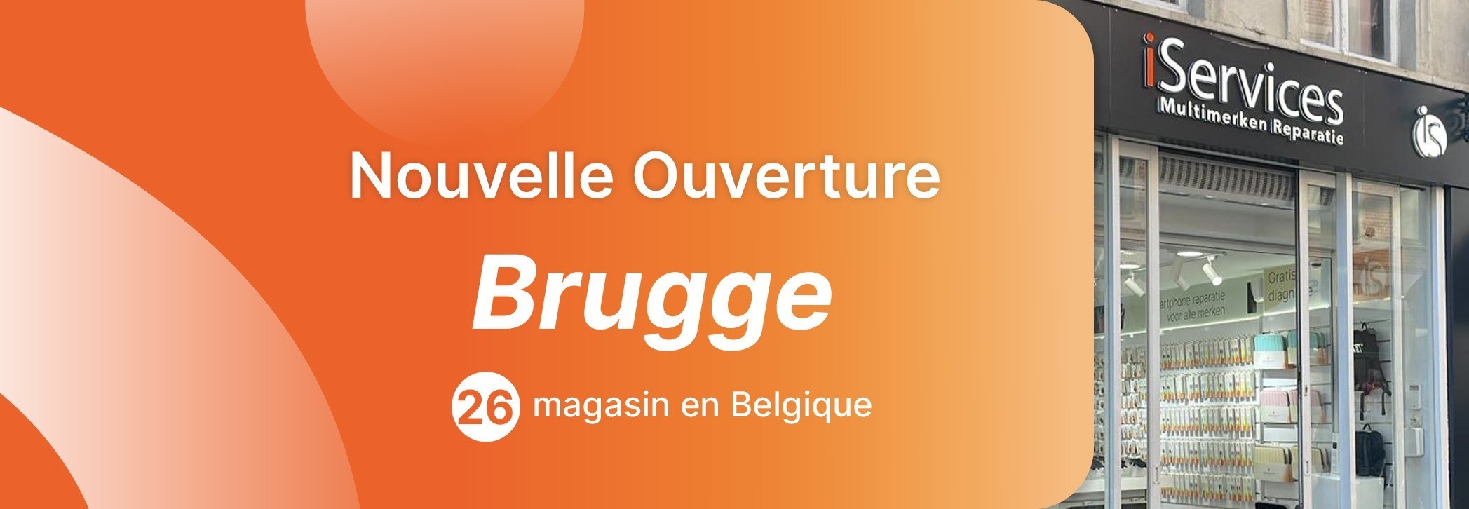 C'est officiel: iServices Brugge a ouvert ses portes!