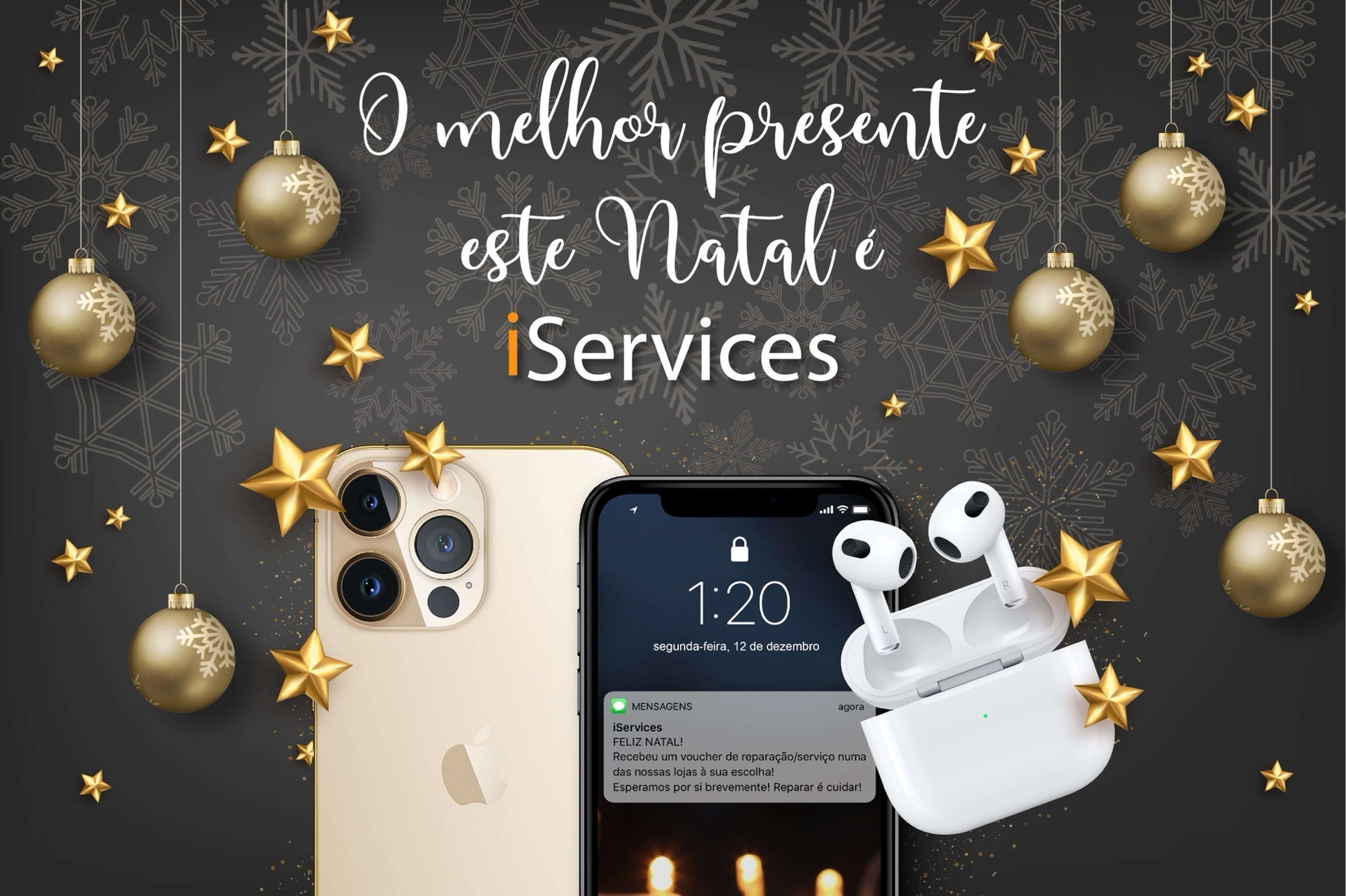 Le meilleur cadeau de Noël est iServices !