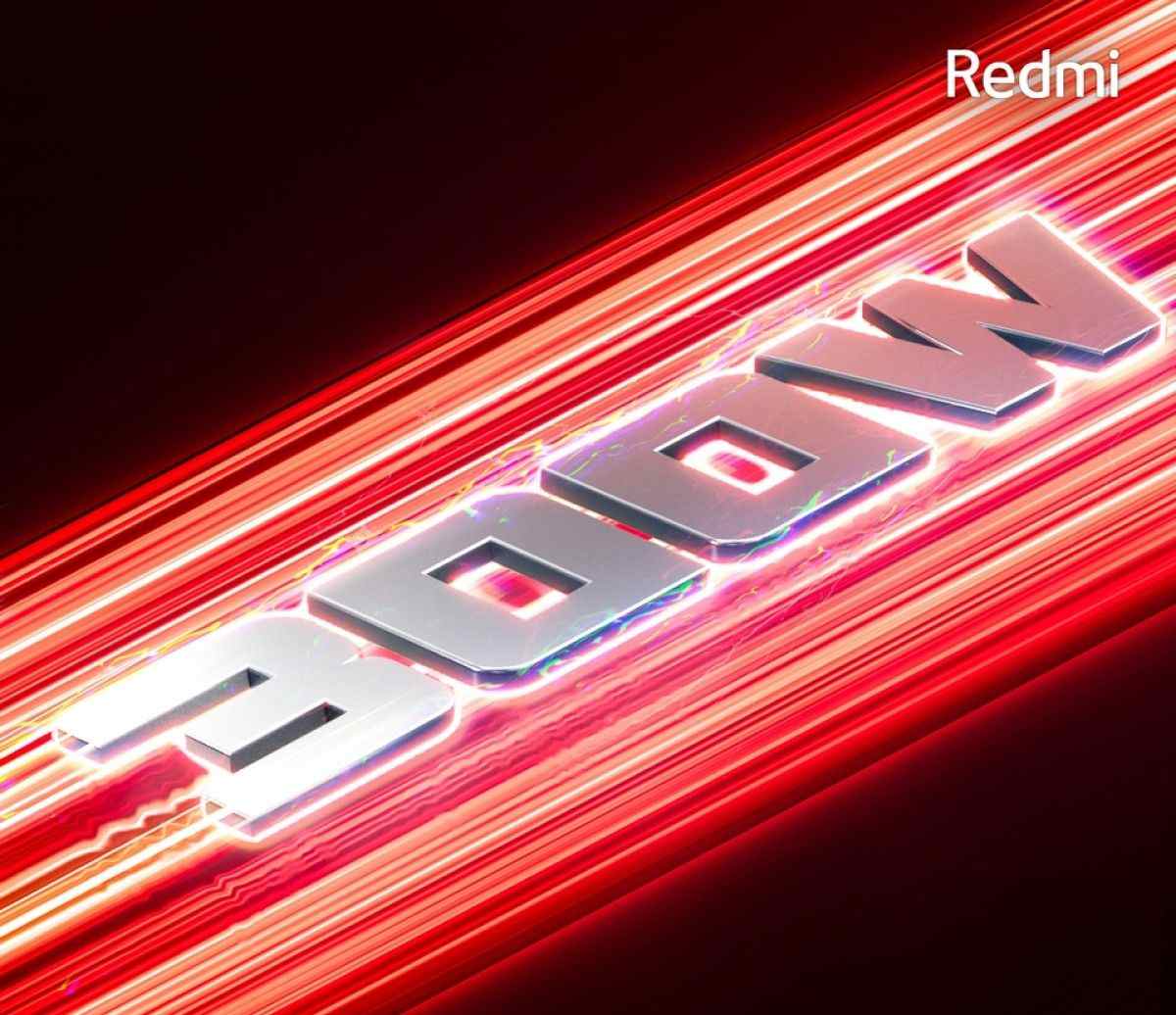 Redmi élève la barre de charge à 300W
