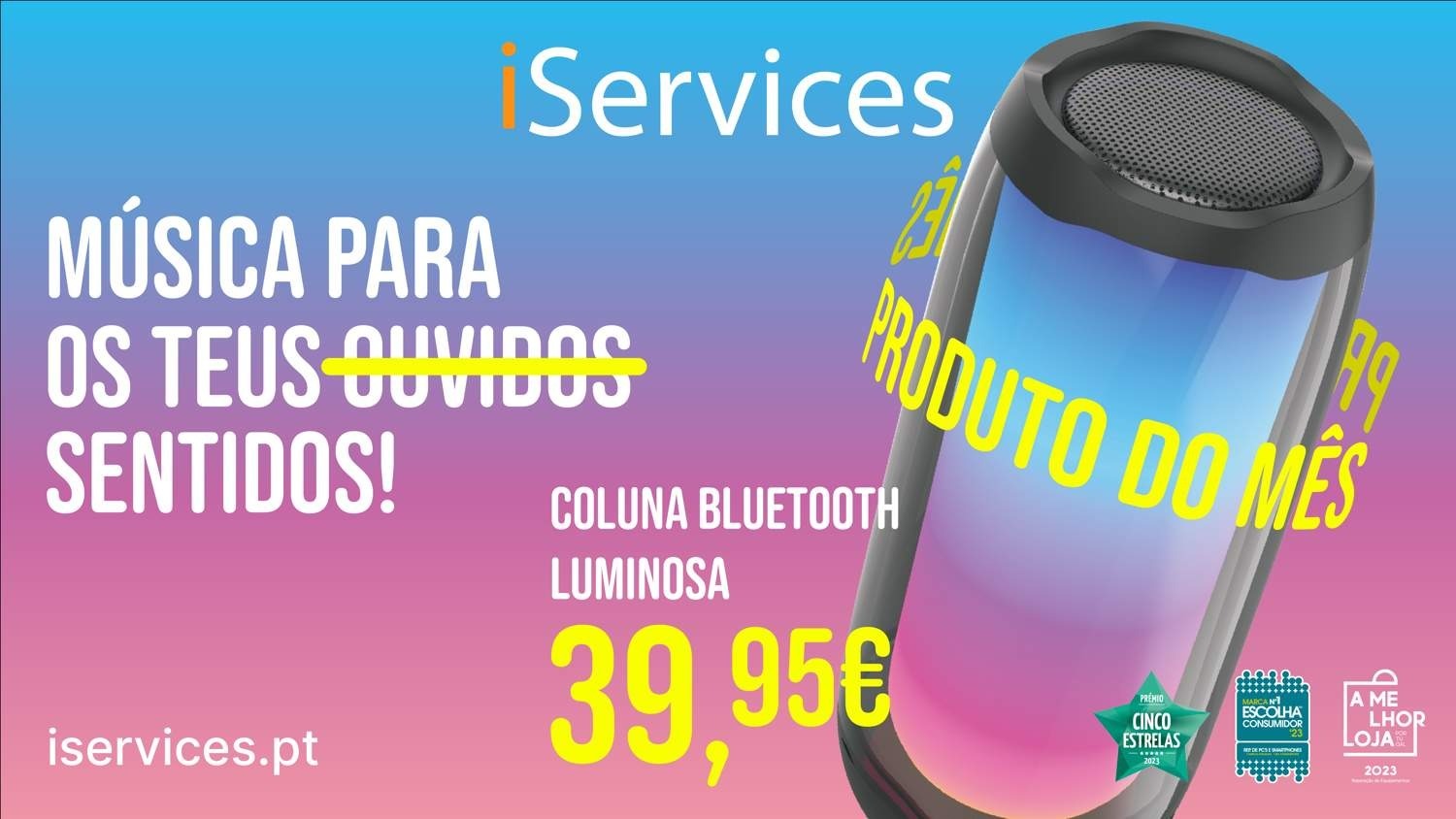 Colonne lumineuse : notre produit de mai