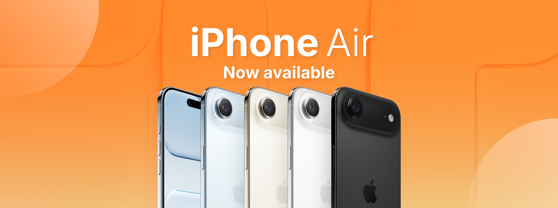 Nouveauté : iPhone Air est arrivé chez iServices !