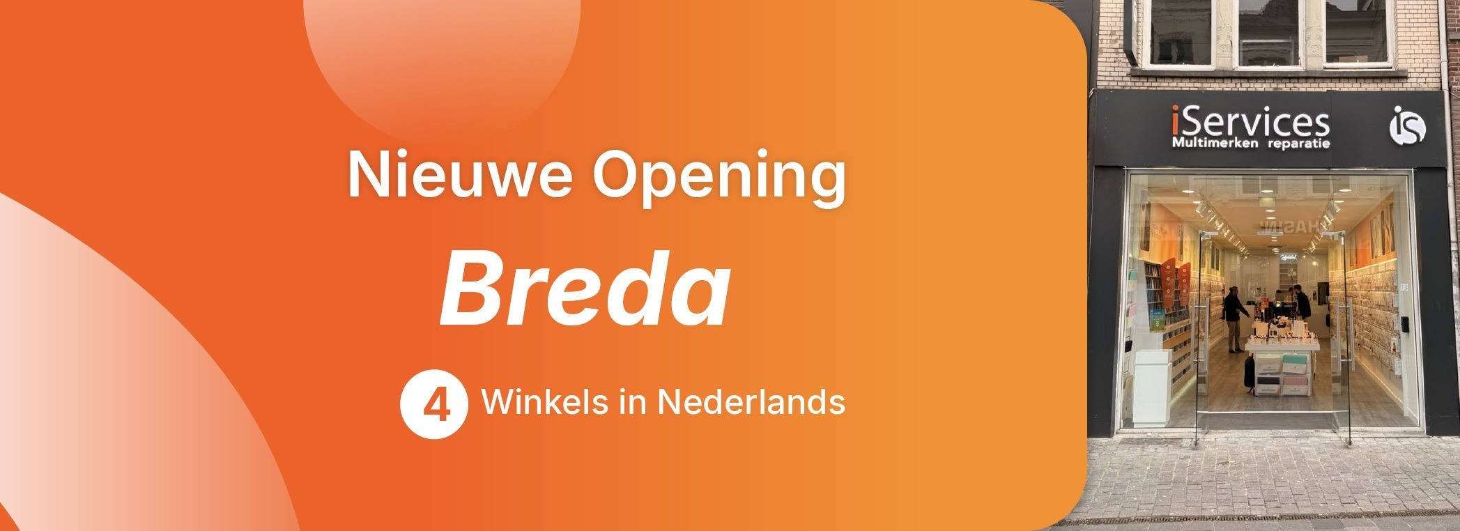 Breda a déjà une boutique iServices!
