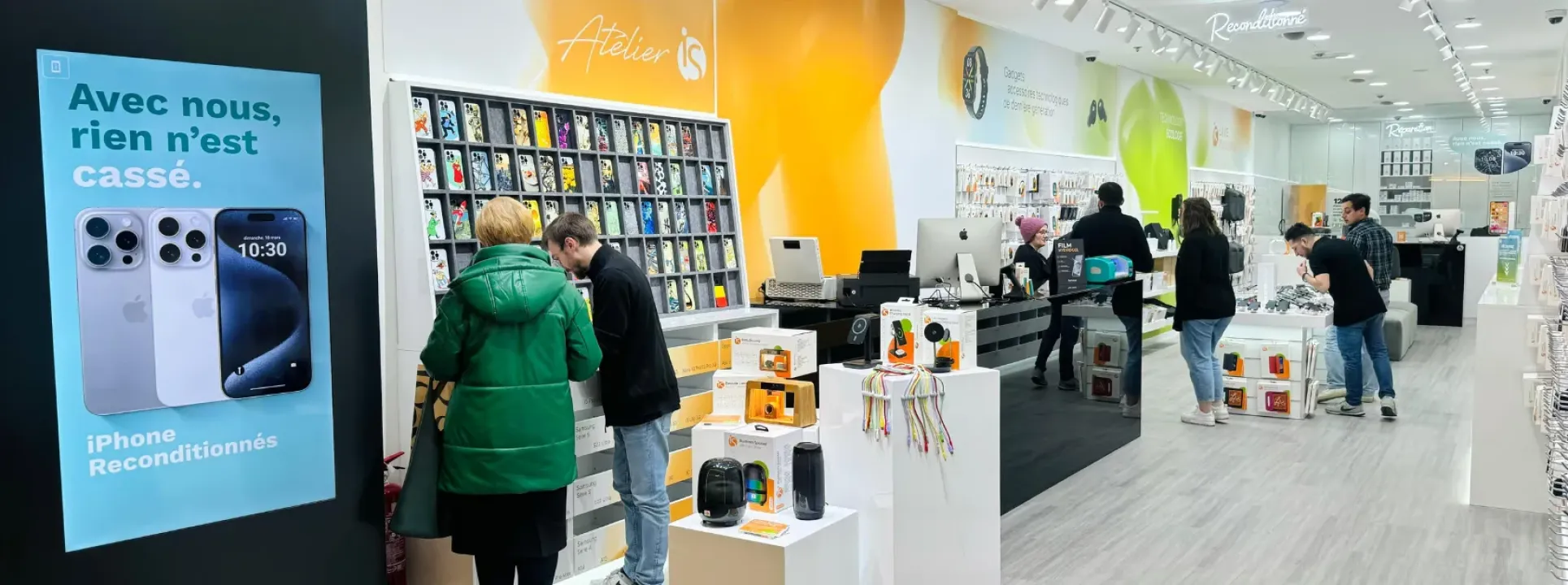 iServices ouvre un magasin en Belgique avec Atelier