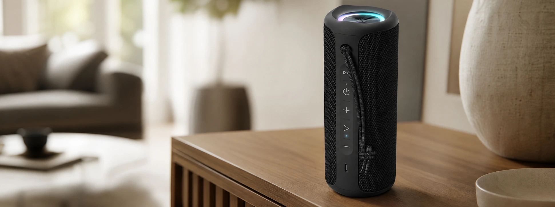 Enceinte Bluetooth SoundPulse: la musique partout