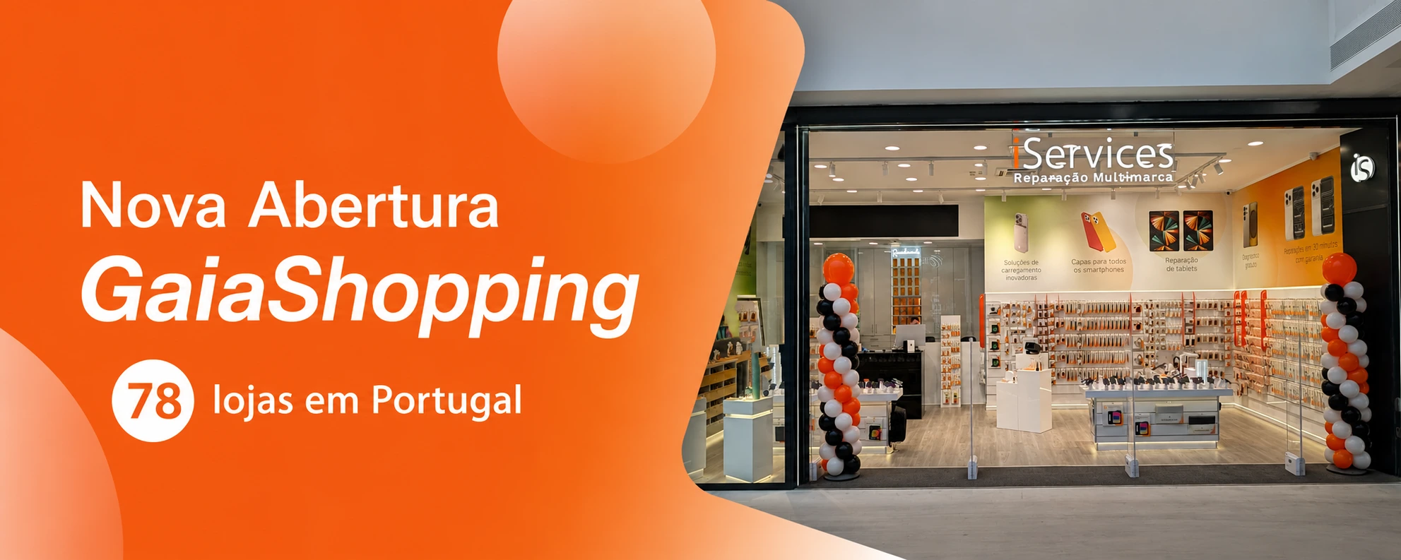 iServices ouvre un magasin au GaiaShopping
