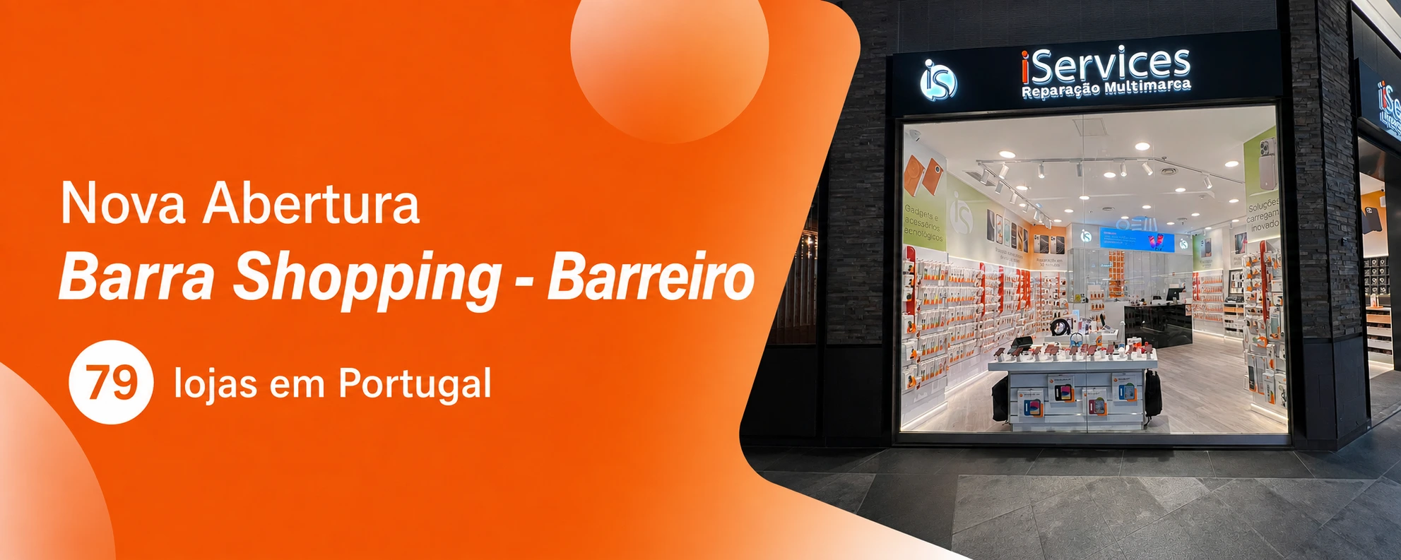 iServices ouvre une boutique au Barra Shopping, au Barreiro