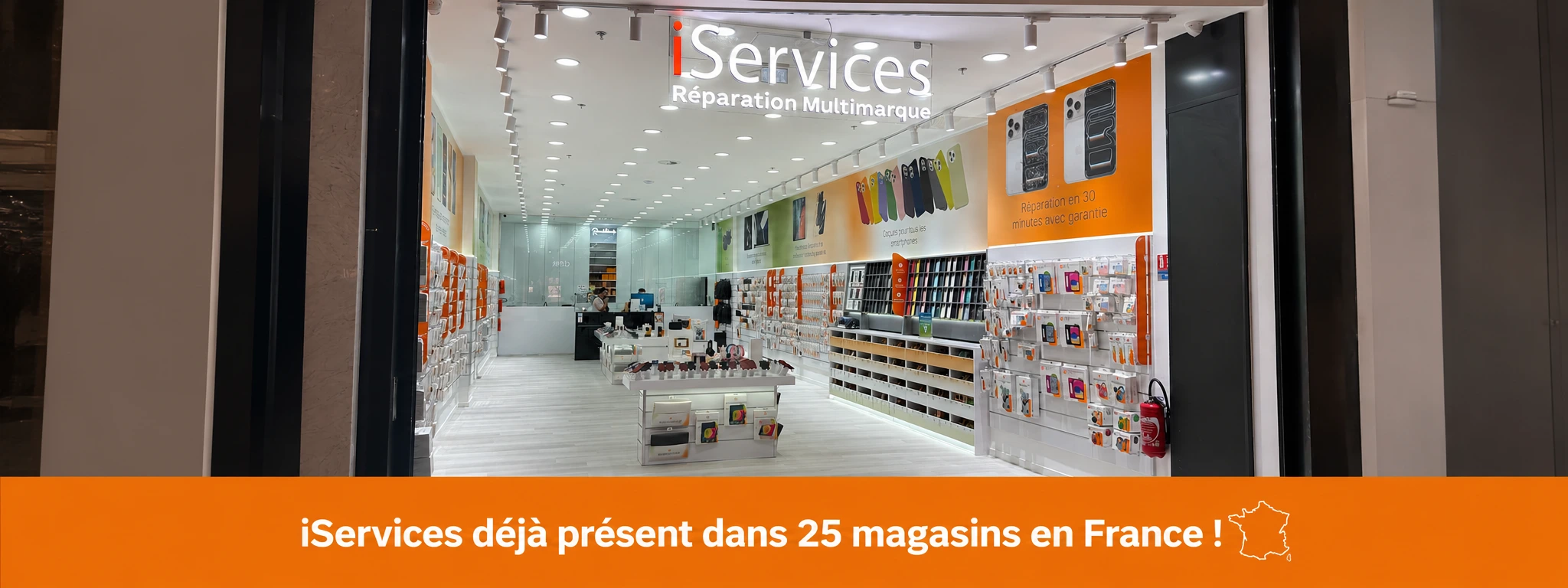 iServices ouvre 4 nouveaux magasins et atteint les 25 en France