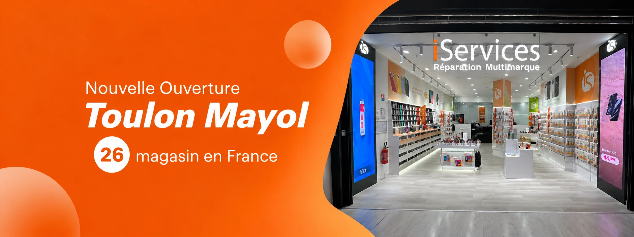 iServices ouvre son 26e magasin en France à Toulon