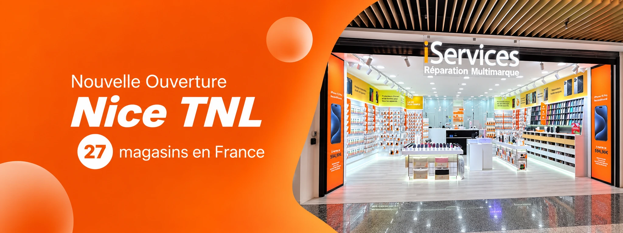 iServices ouvre un nouveau magasin à Nice TNL